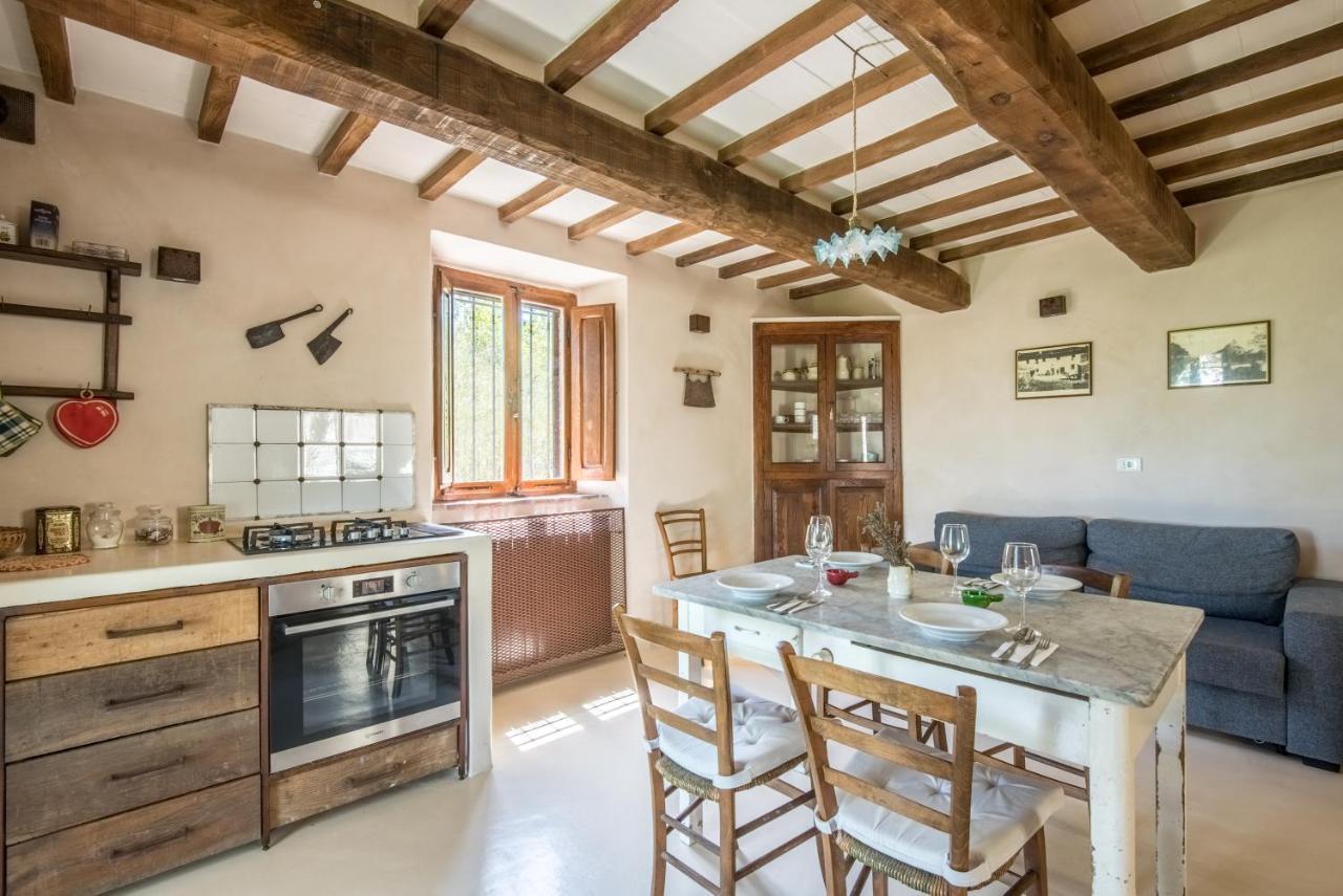 Appartamento Gemma Verde-Tavoleto Castiglione dʼOrcia Kültér fotó