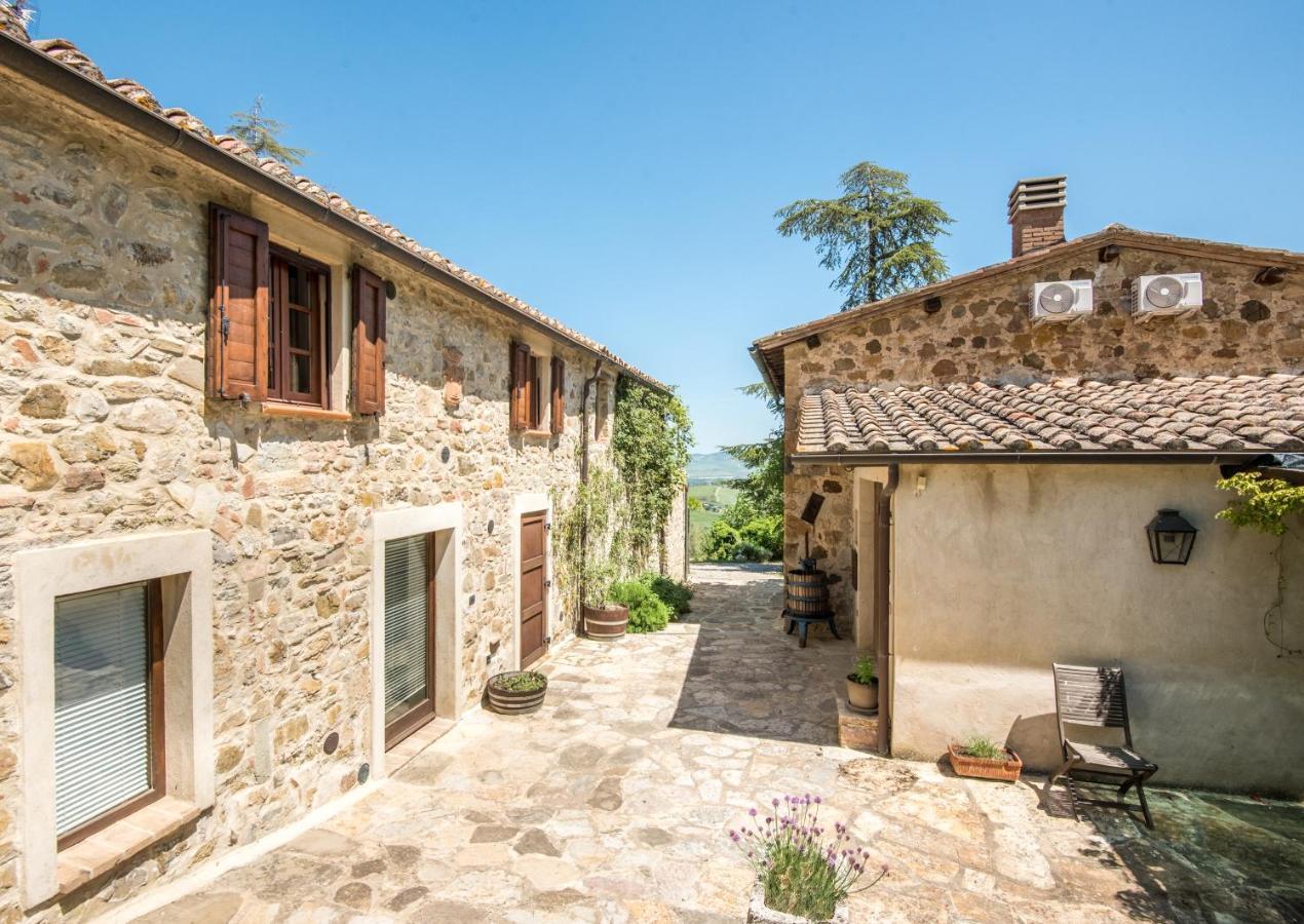 Appartamento Gemma Verde-Tavoleto Castiglione dʼOrcia Kültér fotó